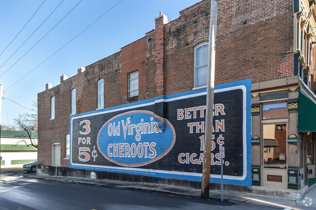 Signs of the past lend to the charm of downtown Troy,