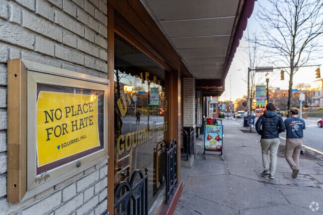 Squirrel Hill North is No Place For Hate.