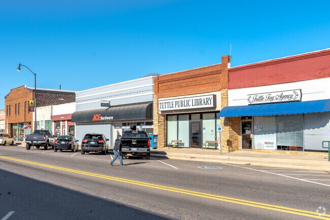 Tuttles Main St is the place for residents to go for shopping, salons, and community events.