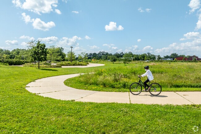 Grant Wood residents love having a network of bike trails in and around their neighborhood.