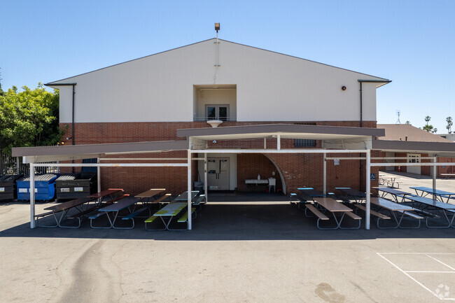 Immaculate Heart Of Mary Elementary School in East Hollywood, Los Angeles.