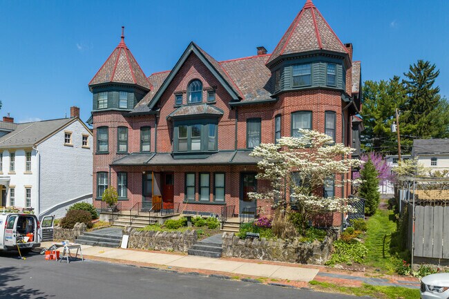 Beautiful Victorian style homes in downtown Bethlehem