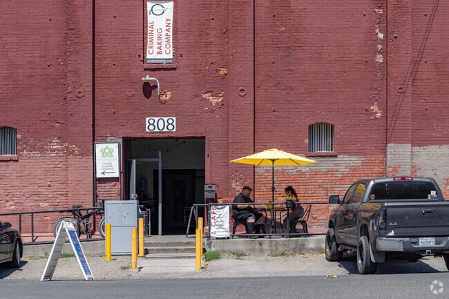 Criminal Baking Company is a popular hangout in West End Santa Rosa.