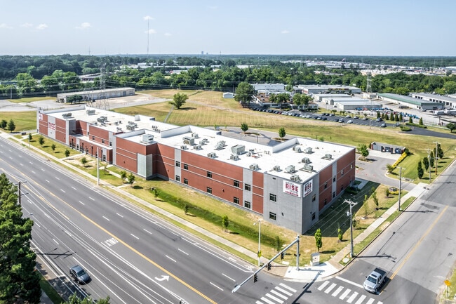 Memphis Rise Academy serves students from sixth to twelfth grade in the Bartlett neighborhood.