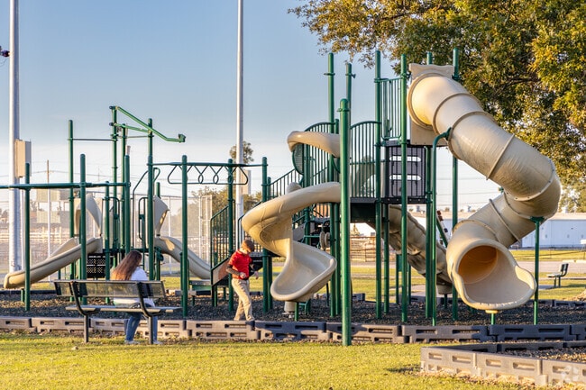 Kids can head to the playground at Raceland Community Park after school.
