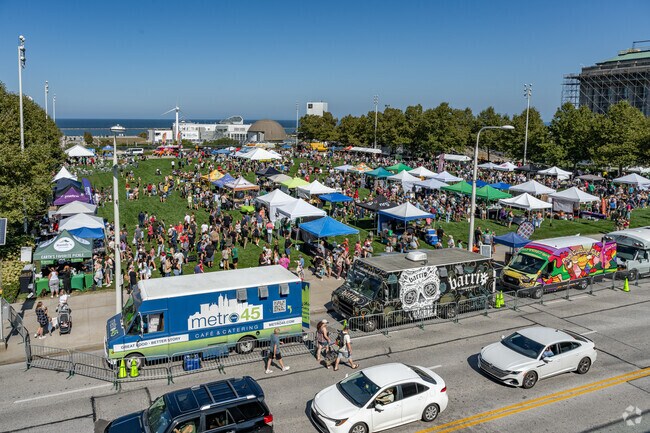 Cleveland Pickle Fest celebrates all things pickles with vendors, food trucks, pickle beer, and of course—pickles.