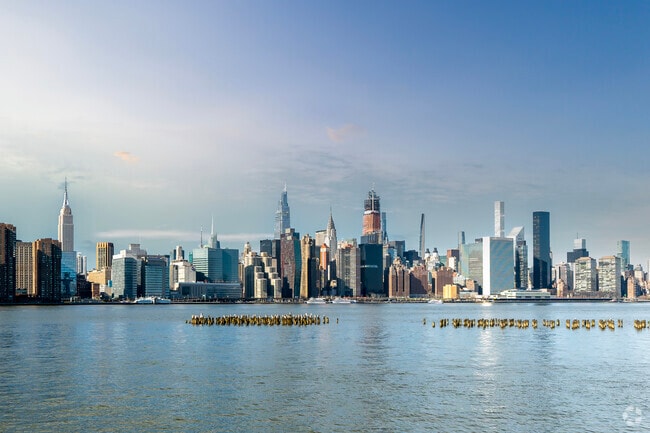 In Greenpoint the Manhattan skyline might run from $1.4 million to $2.3 million.