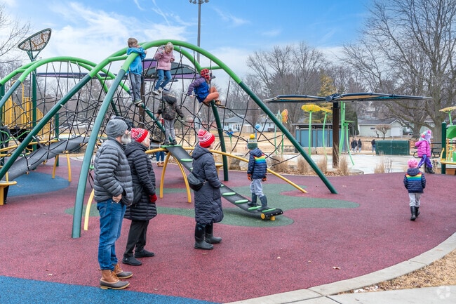 Wetmore Park is a great park for kids who like to climb.