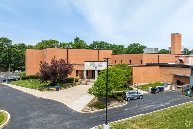 Bishop Miege High Schools' address is 5041 Reinhardt Dr, Roeland Park, KS 66205.