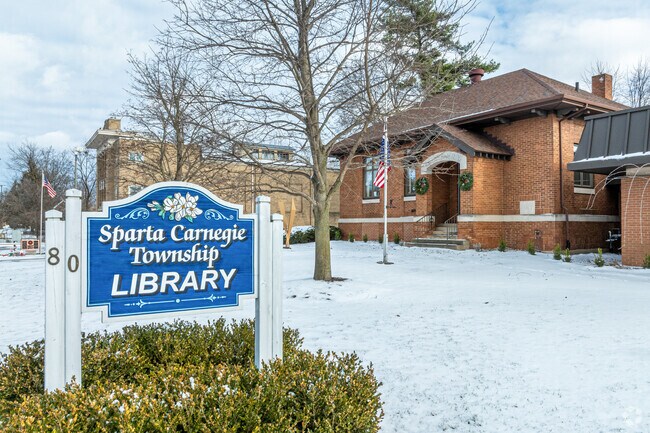 Sparta Carnegie Township Library holds a kids story time twice a week.