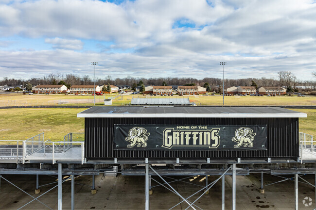 Taylor High School, home of the Griffins.