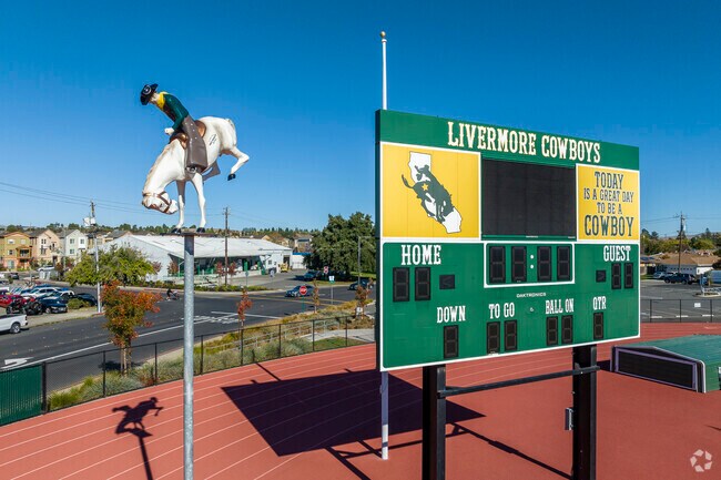 Livermore High School is home of the Cowboys.