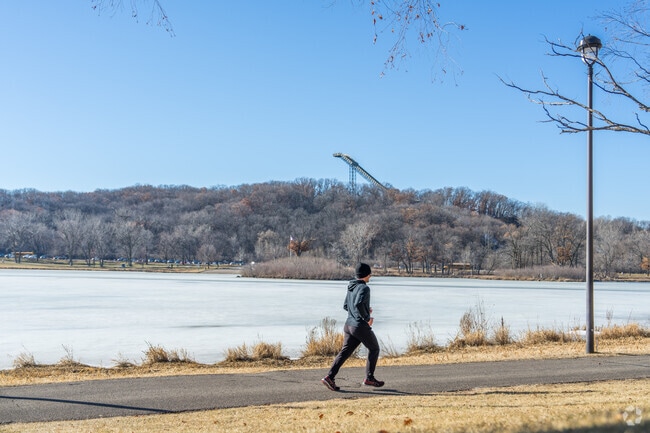 The Bush Lake Ski Jump is a well-known landmark to West Bloomington residents.