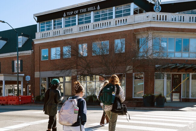 Top of the Hill Restaurant in Downtown Chapel Hill is an upscale sports bar.