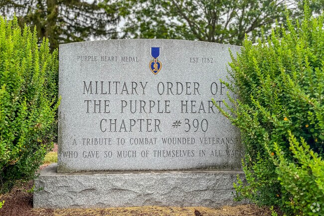 Visit the Veterans Memorial at York Memorial Park near North York.