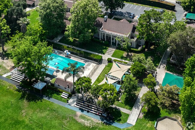 Clairbourn School has a campus that spans eight acres.