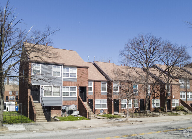 Apartment buildings are another common housing option in Sharp Leadenhall.