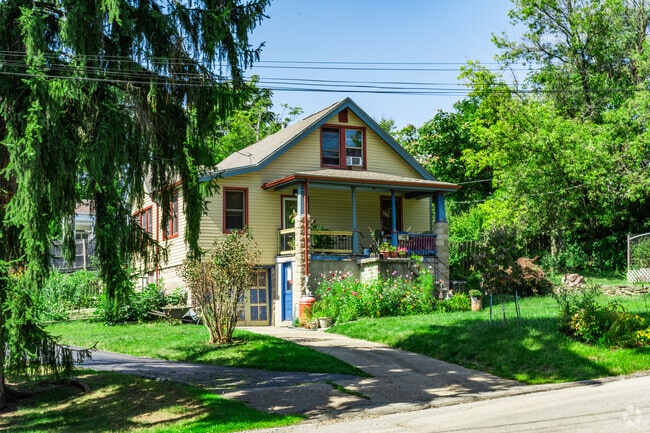 Wilkins Township homes often feature covered front porches.