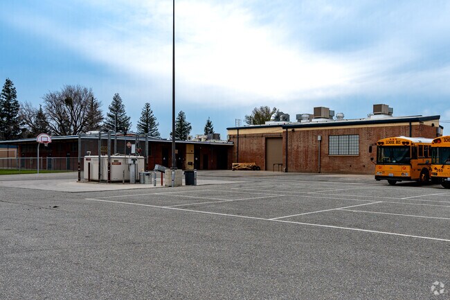 Central Valley High School is located directly behind Shafter High School.
