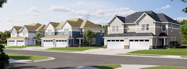 Liberty Twin Ponds Highland Hills Streetscape 1of5