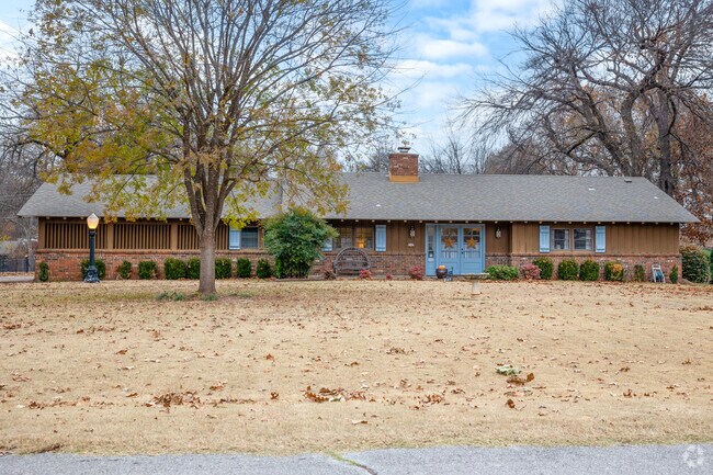 Ranch-style homes are scattered throughout North Bixby.