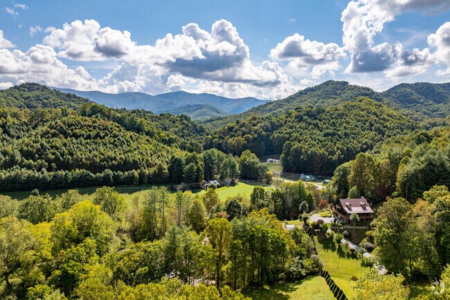Take in the natural beauty of the Appalachians as you drive into Roan Mountain State Park.