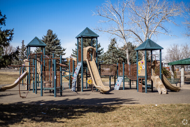 Trailside Park's playground is a favorite of local children.