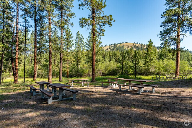 Explore Pattee Canyon's outdoor beauty near the Lewis and Clark neighborhood.