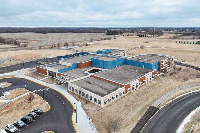 Watertown-Mayer Elementary School
enrolls over 500 students.