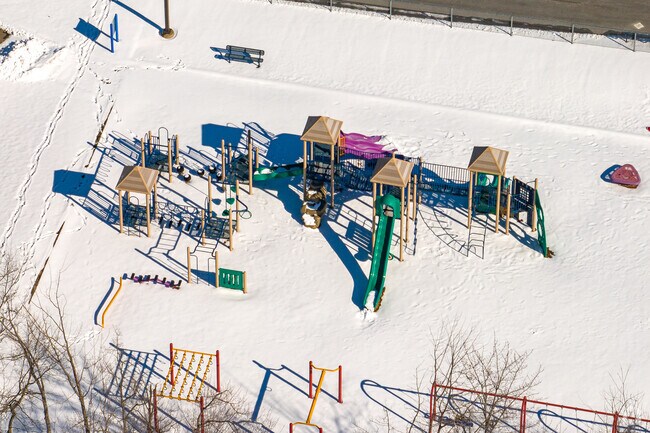 Another playground can be seen at Sandy Creek Elementary in Sandy Creek.