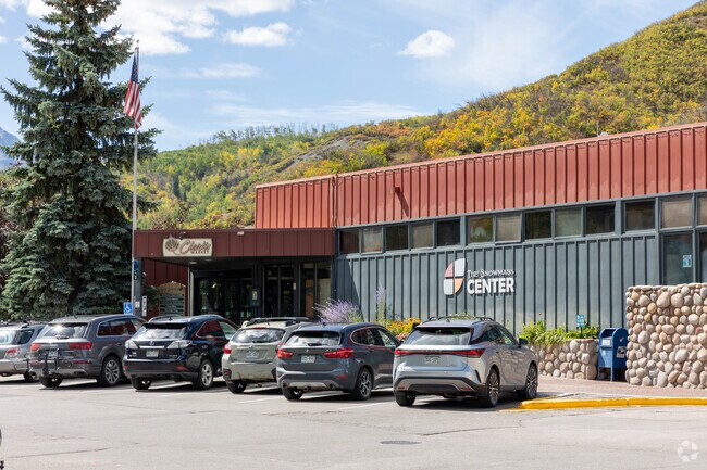 Clark’s Market in Snowmass Center offers groceries near Kearns Road.