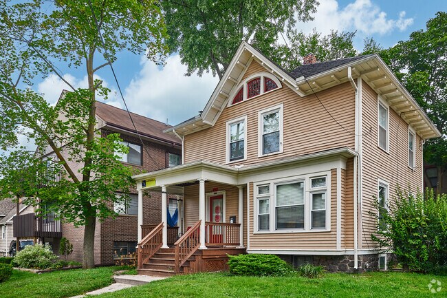 Many Foursquare homes in Yost have been converted into rentals or student housing.
