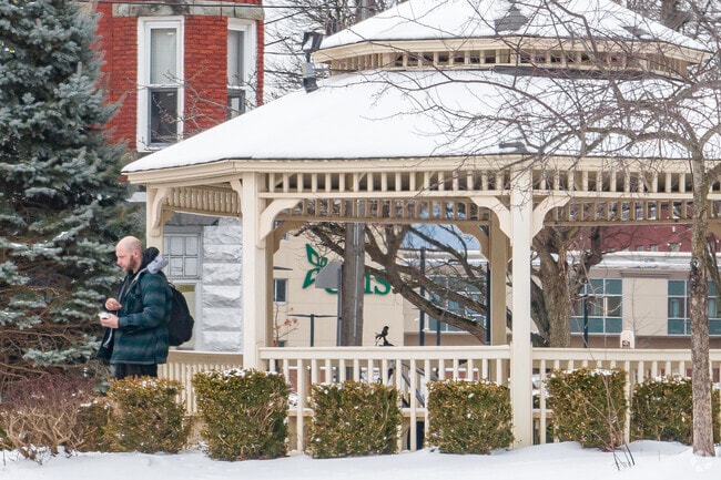 Residents of Johnson City love hanging out at many of the public gazebos throughout the city.