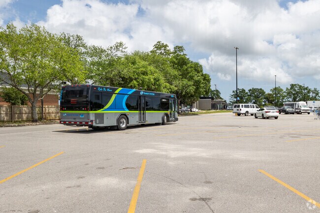 Nevius residents can catch a bus to many local stops along Hwy 90.