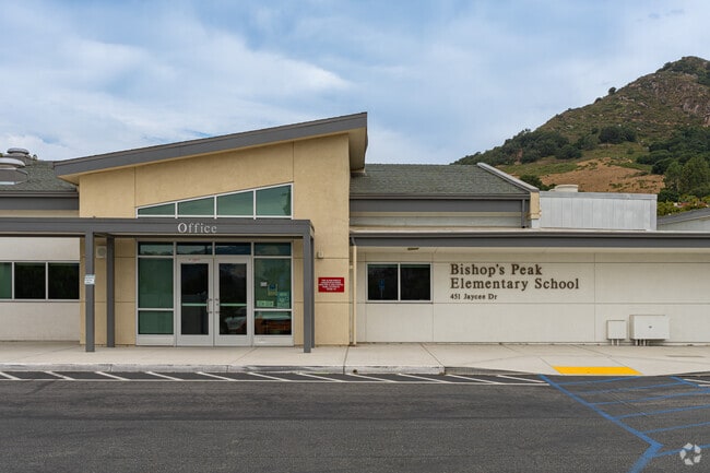 Bishop's Peak Elementary School provides updated technology to help students learn.