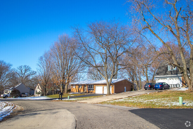 Spacious lots provide privacy for Newark residents.