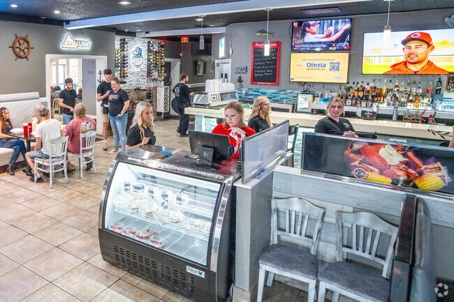 The Fish House in nearby Shepherdsville is a short drive from Brooks.