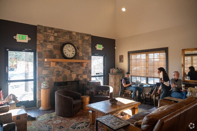 The afternoon sun makes Kunjani Coffeehouse's lounge area a great spot to warm up.