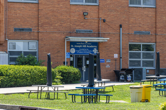 After graduation, 100% of students from this school attend a 4-year college.