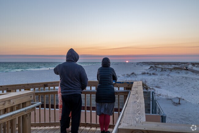 Fort Pickens Park is a great place to catch the sunset.