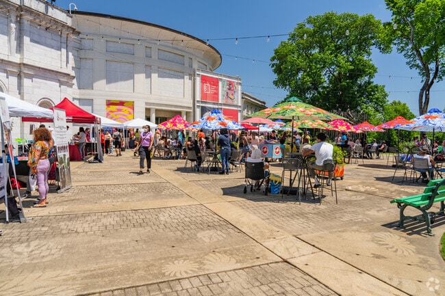The Brooks Museum near Vollintine Evergreen hosts events throughout the year.