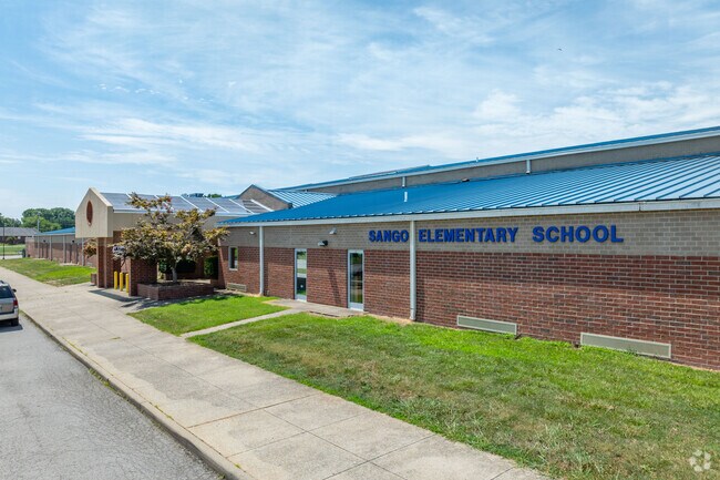 Sango Elementary School serves K-5 in Clarksville.