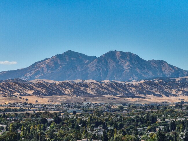You can see Mount Diablo from Prewett Ranch of Brentwood.