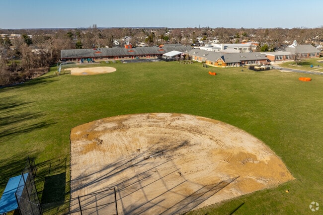 Betty McElmon Elementary School's baseball field.