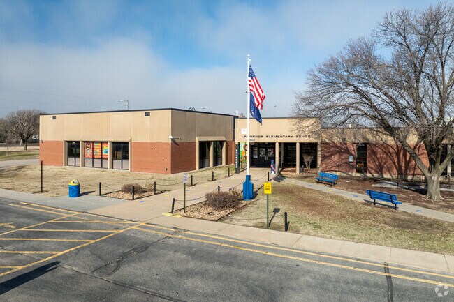 Here is the main entry for Lawrence Elementary School.