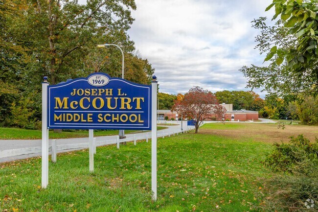 Joseph L. McCourt Middle School serves grades 6-8 in Valley Falls.