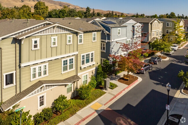 Warm Springs features beautiful townhomes among the hills.