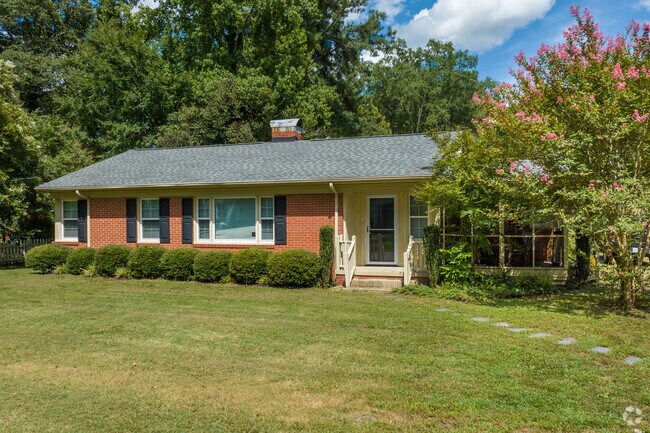 Classic ranch homes are plentiful around Fuquay-Varina.
