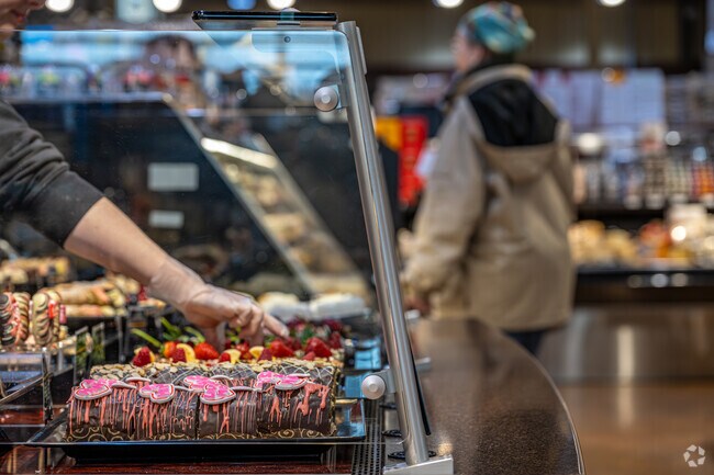 The desserts are replenished daily at the Kowalski's near North Oaks.
