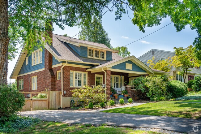 The Bungalow scene in South Roanoke is trendy with cool interiors and designs.